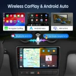 Wireless CarPlay for Apple Android Auto Car Radio GPS for Mercedes-Benz Vito 2 W639 Viano 2 2008-2012 Multimedia RDS 4G WiFi - Imagine 2