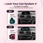 BONROAD 14.9 "Android Car Multimedia Wireless Carplay For BMW 3/4 Series F30 F31 F32 F33 F36 With 2560*720 Display Touch Screen - Imagine 3