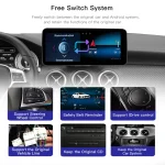 10.25"Wireless Carplay Android 14 Car Radio For Mercedes W204 W205 X256 2007-2010 Screen Multimedia GPS Stereo Audio Head unit - Imagine 6
