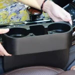 Car Cup Holder Auto Interior Organizer Portable Multifunction Vehicle Seat Gap Cup Bottle Phone Drink Holder Stand Boxes Holder - Imagine 3
