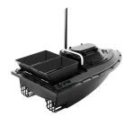Powerful 300M Remote Control Bait Boat, Dual Tanks, 90Min Runtime, 5200mAh, LED Lights, 2.4G RC for Efficient Fishing - Imagine 5