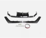 For BMW F80 M3 F82 F83 M4 2015-2020 V Style Car Rear Bumper Diffuser Lip Spoiler Splitter Panel Protection Carbon Fiber Look - Imagine 3