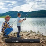 【New】Lixada 170cm Fishing Bag Oxford Cloth Folding Fishing Rod Reel Bag Fishing Tackle Storage Bags Travel Carry Case Pesca - Imagine 3