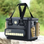 EVA Multifunctional Fishing Hook Stop Beads Box Large Capacity Portable Thickened Fishing Bucket Fishing Barrel Live Fish Box - Imagine 6