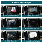 Wireless CarPlay for Porsche 911/918 PCM 3.1 7" 2012-2015 with Android Auto Interface Mirror Link AirPlay Car Play Function - Imagine 4