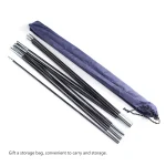 Replacement Camping Tent Pole Kit Tent Pole Kit Tent Rod Glass Tent Rod Tent Pole Replacement - Imagine 4