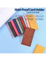 1pc Car Registration and Insurance Card Holder, Car Document Folder for Cards and Documents, Glove Box File Organizer for Easy A - Imagine 6