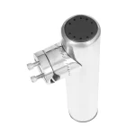 2pcs Stainless Steel Fishing Rod Holders for Fishing Boats For rails from 19 mm (3/4 ") to 25 mm (1") dia. - Imagine 4