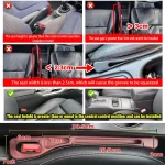 Car Seat Gap Filler Side Seam Plug Strip Leak-proof Filling Strip For All Car Model Wallet Phone Holder Car Accessories - Imagine 2