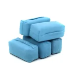 10pcs Microfiber Applicator Pad All Purpose Ceramic Microfiber Suede Coating Applicator Sponge Pads Car Detailing Tools - Imagine 4