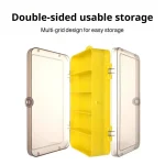 Portable Double-sided Lure Box Multi-function Fishing Tackle Tray Waterproof Artificial Hard Bait Fishing Tackle Box - Imagine 3