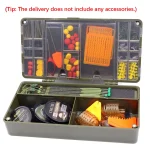 Carp Fishing Terminal Tackle Box Fishing Hair Rig Hooklink Storage Box Hook Line Fishing Tool Accessories Organizer box - Imagine 5