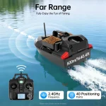 500m Remote Control GPS Bait Boat Fish Finder ,Rechargeable Fishing Bait Boat with 1 Charger 2kg Load - Imagine 3