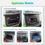 Junsun Android13 Qualcomm 8 Core Wireless CarPlay for Apple Android car Car Radio For Benz W639 Viano 2003-2015 Car Radio - Imagine 2