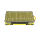 Bait Box Large Capacity Quick-Drain Multi-Functional Lure Box Portable Double-sided Bait Box Neatly Arranged No Damage to Hooks - Imagine 2