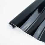 Car Sticker Glossy Black Vinyl Wrap Film Gloss Black Self Adhesive Vinyl Sticker Bubble Free Exterior Parts - Imagine 4