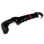Competition Style diffuser bumper For BMW G01 X3 2022 2023 2024 M Sport LCI Painted Rear Diffuser Lip with Light Car accessories - Imagine 6