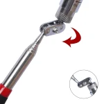 Mini Portable Telescopic Magnetic Magnet Pen Handy Tools Capacity for Picking Up Nut Bolt Extendable Pickup Rod Stick - Imagine 4