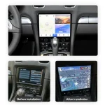 8.4" Android 13 Car Radio GPS Player Navigation 8G CarPlay Multimedia Bluetooth For Porsche Cayman Boxster 718 911 987 2012-2016 - Imagine 2