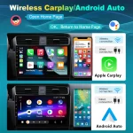 Rimoody 2Din 8 core Android Auto Carplay Car Multimedia Player for Mercedes-Benz B-Class/A-Class 2008-2011 GPS Car Radio FM/RDS - Imagine 4