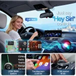 AUTOTOP 14.9 inch 2560*720P 1G+2G car radio for BMW E90 E91 E92 E93 2005-2012 No original screen,wireless carplay android auto - Imagine 3