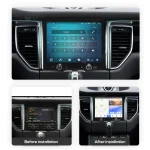 8.4“ IPS Carplay Auto Android 13 Car DVD Player GPS Navigation Stereo 8G 256GB Wifi Bluetooth Radio For Porsche Macan 2010-2016 - Imagine 2