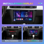 Hikity 8 Core Qualcomm Snapdragon 460 Android Car Radio For BMW E90 E92 E93 2005 2006-2012 CarPlay 2din autoradio GPS WiFi FM - Imagine 2