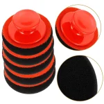 1PCs foam car wax applicator pad hand polisher car wax sealing glaze car beauty wax mall sponge polisher accessories - Imagine 6