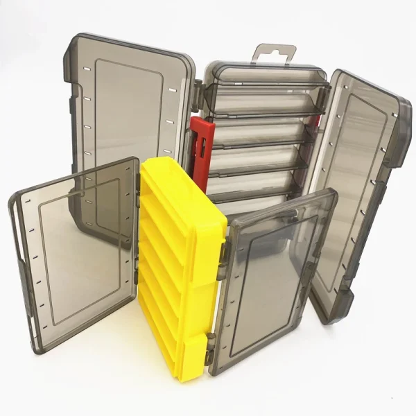 Double-sided Lure Box Hard Bait Box Storage Accessories Box Fishing Tackle Box Fishing Tool Box