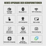 ESSGOO For Mercedes benz Smart Fortwo Forfour 453 2014-2019 Android 15 9" Car Stereo GPS NAVI WIFI Bluetooth SWC FM RDS Carplay - Imagine 2