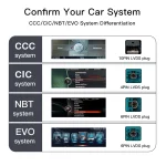 10.25”Carplay Android 14 Car Audio Multimedia For BMW 1 Series 120i E81 E82 E87 E88 CCC CIC Radio Screen Head unit Stereo Navi - Imagine 3