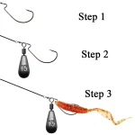 10pcs/lot Fishing Weight Sinker 3.5g 5g 7g 10g 14g 20g Water Drop Weights Fishing Tackle Accessories - Imagine 4
