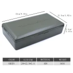 Carp Fishing Terminal Tackle Box Fishing Hair Rig Hooklink Storage Box Hook Line Fishing Tool Accessories Organizer box - Imagine 2