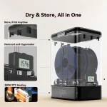 SUNLU Official SP2 Filament Dryer Box Fast Heating 70°C in 15mins Large Capacity Fits 0.25-3KG Filament Spool Storage Box - Imagine 5
