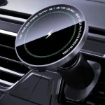 Car Air Vnt Phone Holder 15W Magnetic Wireless Charger Stand For Magsafe iPhone 17 16 15 14 13 12 Pro Max Fast Charging Station