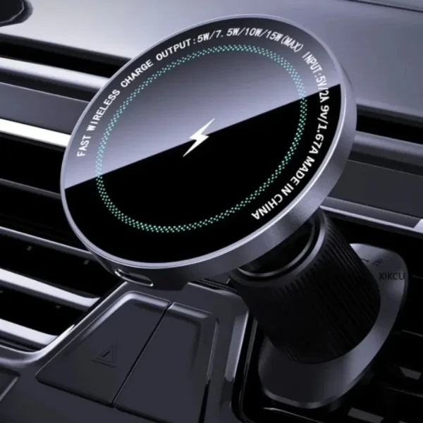 Car Air Vnt Phone Holder 15W Magnetic Wireless Charger Stand For Magsafe iPhone 17 16 15 14 13 12 Pro Max Fast Charging Station