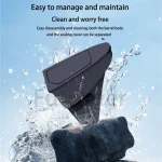 For Tesla Model Y Juniper 2025 Car Door Storage Box Multi Functional Front Door Storage Trash Can Car Interior Accessories - Imagine 6