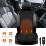 2/1PCS 12-24V Heated Car Seat Cushion Cloth/Flannel Car Seat Heater Winter Warmer Seat Heating Car Accessories Heating Pads - Imagine 5