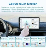 Hizpo 9inch CarPlay Android Auto Car Radio for VW Volkswagen Golf Passat B6 B7 Skoda Seat Octavia Polo Tiguan RDS DSP GPS BT 4G - Imagine 4