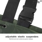 Waterproof Fishing Waders Pants Chest-Length Wader With Boots Durable Breathable Overalls Kit for Men Women Outdoor Raft Hunting - Imagine 4