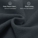 2pcs Polar Fleece Neck Tube Ear Warmer Fishing Skating Running Sport Scarf Face Mask Single/Double Layer Camping Hiking - Imagine 4