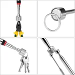 Extendable Pickup Rod Stick，Magnetic Picker Mini Portable Telescopic Magnetic Magnet Pen For Picking Up Screws Nut Bolt - Imagine 5