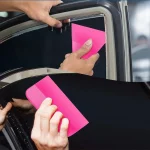 4 in 1 PPF Squeegee Anti-Scratch Rubber Scraper Soft TPU Mini Car Wrap Squeegee for film installation Vinyl Window Tint Tools - Imagine 3