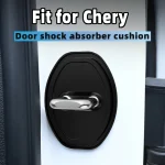 2 4pcs Car Door Closing Sound Deadener Damper Antirust Protective Covers for Chery Tiggo 8plus New 5 Omoda C5 Arrizo Tigo 7 pro
