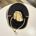 1Pc Wide Brim Bucket Hat with Neck Flap Waterproof & Quick-drying Panama Caps for Women Men Fishing Camping Hiking Autumn Travel - Imagine 5