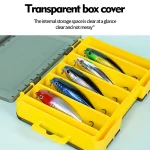 Versatile 10-cell double-sided fishing tackle box – durable, easy access, tool and bait organizer for all your fishing adventur - Imagine 2
