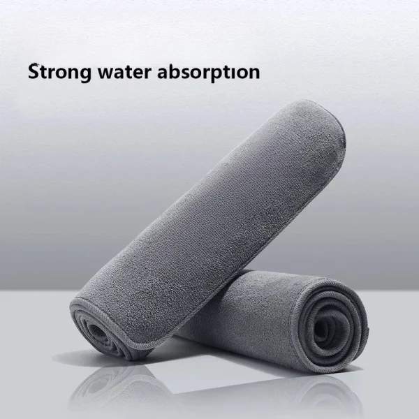 High-end Microfiber Auto Wash Towel Car Cleaning Drying Cloth Hemming Car Care Cloth Detailing Car Wash Towel