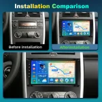 Rimoody 2Din 8 core Android Auto Carplay Car Multimedia Player for Mercedes-Benz B-Class/A-Class 2008-2011 GPS Car Radio FM/RDS - Imagine 2