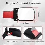 Car Rearview Mirror Children Car Back Seat Baby Mirror 360 Degree Adjustable Automotor Kids Monitor Safety Car Blind Spot Mirror - Imagine 4