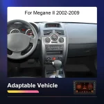 Podofo 7'' 2+64G Car Radio For Renault Megane2 2002-2009 Multimedia Player Bluetooth GPS Carplay Android Auto RDS USB Car Stereo - Imagine 3
